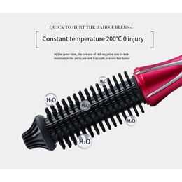 Nuovo design pieghevole Riscaldamento rapido Anti-Scald Ceramic Ionic Hot Comb Combzione elettrica Pennello raddrizzante