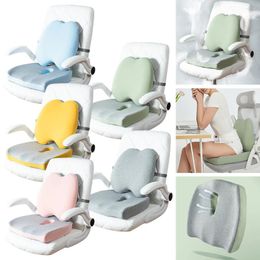 Car Seat Covers Memory Foam Office Chair Cushion Pain Relief Support Waist Pillow Massage Lumbar Orthopedic Back Pads