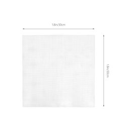 5 Pcs Woven Mesh Sheet Sewing Plastic Canvas Pad Stitching Bag DIY Crochet Supplies Accessories Kit Embroidery Tool