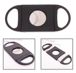Double Blades Stainless Steel Cigar Cutter Cigar Scissors Pocket Gadget Knife Smoking Guillotine Tool Accessories 3 types8116272