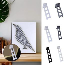 5Pcs Photo Frame Stand Adjustable Angle Adhesive Backing Photoes Plastic Display Bracket Back Leg Foot Office Accessory