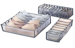 Foldable Drawer Bedroom Closet Organizer for Socks Underwear Organizador Storage Box Bra Divider Rangement Boxes FHL459WLL9391821