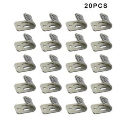 20Pcs Upholstery Spring Clip Furniture Clamp Durable Anti-scratch Corner Supports Sofa Hardware Hasps Fasteners