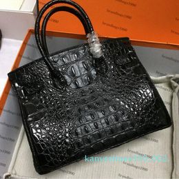 k02 Cowskin Alligator 35CM 30CM Women Totes Fashion Bags Shoulder bags Genuine leather Womens Handbag 2713