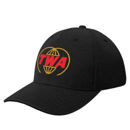 TWA Airlines - Vintage Logo Classic T-Shirt Baseball Cap Luxury Cap cute New In The Hat Caps For Men Women's
