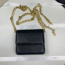 Designers Women Chain Mini Shoulder Bags Fashion Small square wallet Diamond Lattice Suture coin purse Lady Leather Metal Button Daily 3114