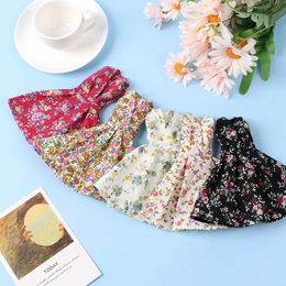 Doll Apparel 2022 Doll Dress Fashion Girl Floral Clothes Handmade Girl Clothes Doll Floral Dresses DIY Gift Toys For 30cm Doll Accessories Y240529