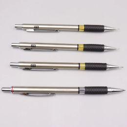 Mechanical Pencils Set Metal Drafting 0.5 0.7 0.9 2.0 Mm Graphite Lead Holder 2B HB For Writing, Sketching Drawing With Refills