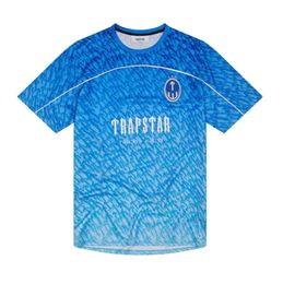 Mens T-Shirts Limited New Trapstar London T-shirt Short Sleeve Unisex Blue Shirt For Men Fashion Harajuku Tee Tops Male T shirts 5532ess