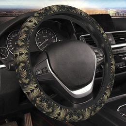 Steering Wheel Covers Long Mouth Dragon Elastic Stretch Car Protector Universal 15 Inch Interior Accessories For Cars Truck Van SUV