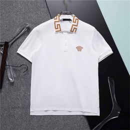 Mens Designer Polo Shirts Casual Stylist Clothes Short Sleeve Designers Polos Fashion Men Summer T Shirt Asian sizePP00042