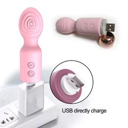 10 velocidades poderosas Av Vibrator Wand Clitoris Toys de sexo estimulador para mulheres G Spot Spot Adults Toys