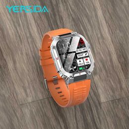 Other Watches YERSIDA Smart Watch C58 2.02-inch TFT Large Screen Bluetooth Call Outdoor Sports Fitness Tracker Health Monitor Smart Watch J240530