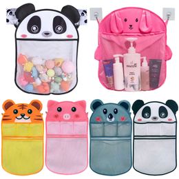 Baby Storage Mesh Net Toy Organiser Strong with Suction Cups Bath Game Bathroom Hanging Bag Water Toys Basket L2405