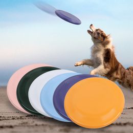 Pet Flying Disc Toy Interactive Anti-Chew Game Toy Outdoor Entertainment Training Throwing Toy Juguetes Para Perro Mascotas