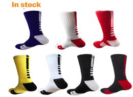 fast ship Professional Elite Basketball Socks Long Knee Athletic high quality Sport Socks Men Fashion Walking Running Tennis Sport5746637