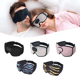 Square Bluetooth Eyemask Wireless Bluetooth Headphones Sleep Earphones 3D EyeMask For Side Sleepers Best Gift For Yoga Travel 240530