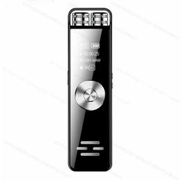 Digital Voice Recorder Hyundal E890 Mini Dual Microphone Digital Recorder 100 Hours MP3 Player Dictaphone supports TF for long-term recording d240530