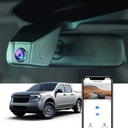 Câmera de carro para Ford Maverick 2022 2023 2024, came 4K Dash para Ford, WiFi Connect App Control Car DVR