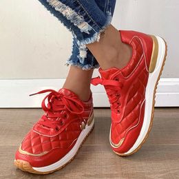 Casual Shoes Sneakers Women Outdoor Running Walking Woman Platform Ladies Sports Lace Up Zapatillas Mujer