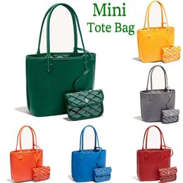 Tote Bag Fashion S Designers Bag Womens Men Wallets Wholesale Mini Crossbody Double Sided Shopping Totes Handbag Pochette Hobo Leather Shoulder