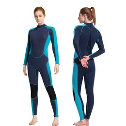 Women's Swimwear 3mm Thick Warm Diving Suit Men's One-Piece Sunscreen And Waterproof Mother Snorkelling Surfing Swimsuit Free