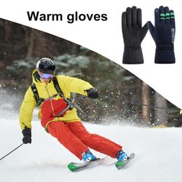 Men Women Skiing Gloves Windproof Thermal Gloves Winter Waterproof Cycling Gloves for Women Men Touch Screen for Outdoor