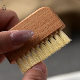 Nail Brush Wood Nail Brush Foot Dead Skin Grinding Scrubbing Tools Nail Art Accessories Cleaning Brush Manicure Supplies
