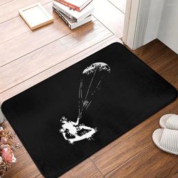 Carpets Cool Kitesurfing Kite Surfing Non-slip Doormat Carpet Living Room Kitchen Mat Welcome Flannel Modern