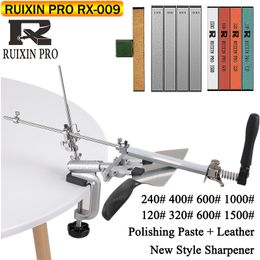 Ruixin Pro RX009 Knife Sharpener New Upgraded Aluminium Alloy Sharpening Machine 360 Degree Flip Constant Angle Grinding Tools