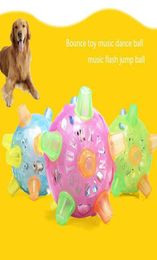 Pet Toys Jumping Activation Ball Pet Light Up Interactive Ball with Led Lights and Musical Toy for Small Medium Large Dog Cats17144205912