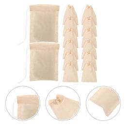 100 Pcs Coffee Original Colour Bag Philtre Paper Drawstring Material Chinese Medicine Tea 100pcs (6*8) Bags Seal