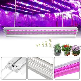 Grow Lights 2000W 50cm LED Full Spectrum Growing Lamp Lighting Double Tube Plant Chandelier For Hydroponic Indoor Plants