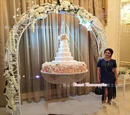 Party Decoration Crystal Hanging Cake Stand Fantasy Weddings And Decor Wedding4722719