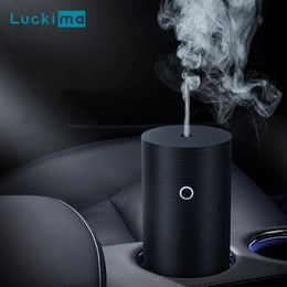 Auto Ultrasonic Aroma Diffuser for Car Office Essential Oil Diffuser Air Humidifier Home Aromatherapy USB Nano Cool Mist Maker 240521