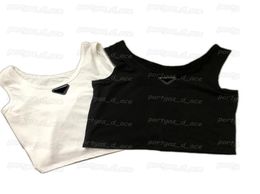 Cropped Womens Vest Tanks Fashion White Black Sleeveless Tank Tops Cool Comfortable Camis6304427