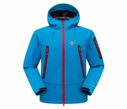 2019 new The North mens DESCENTE Jackets Hoodies Fashion Casual Warm Windproof Ski Face Coats Outdoors Denali Fleece Jackets BLUE9983114