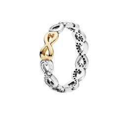 Rings Sterling Silver Infinity Love Wedding Rings: Eternal Elegance for Women