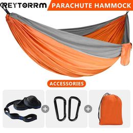 Hammocks 2-3 Person Large Size 300x200cm Hammock Outdoor Survival Camping Portable Leisure Patio Garden Terrace Double Travelling H240530