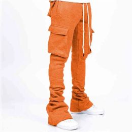 Jeans Men's Heavyweight Jogger Pants, Customizable Fleece Lined Sweatpants, 5XL Available