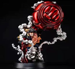 25CM One Piece Anime Figure Luffy Gear 4 King Kong Gun Action Collectible Model Christmas Gift Decoration Adult Toys2425644