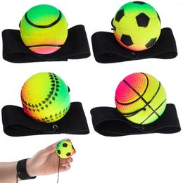 Party Decoration Wrist Return Ball Sports Balls Band Rebound Exercise Wristband Teens