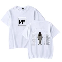 NF Merch Hope Tour T-Shirt Hip Hop Crewneck Short Sleeve Men Womens Harajuku Clothes 240530