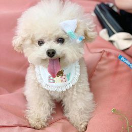 Dog Apparel 2024 Fashion Adjustable Grooming Pet Neck Tie Bowtie Puppy Pets Bandanas Collar Bibs Dogs Accessories Ropa Perro