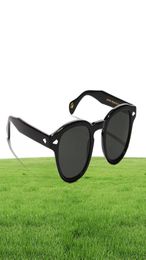 Top quality Johnny Depp Lemtosh Style Sunglasses men women Vintage Round Tint Ocean Lens Sun Glasses with original box3620879