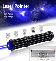 Most Powerful Laser Point Blue Beam Visible Lights Torch Strong High Power Super Fire Burning Wood Tactical Laser Pen Military6214794