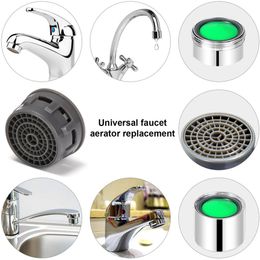 1/2/5PCS Water Saving Adapter Universal Faucet Aerator Replacement Parts Bubbler Inner Core Bathroom Hardware