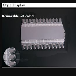 Showing Stand Natural Colour Nail Art Practise False Nail Display Nail Colour Shelf Fake Nail Colour Palette Nail Colour Board