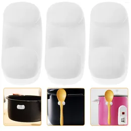 Dinnerware Sets 4 Pcs Wall Mounted Rice Holder Spoon Rest Holders Paddle Kitchenware Paddles