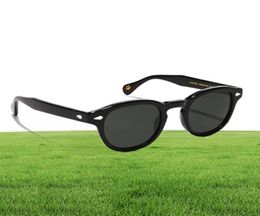 Top quality Johnny Depp Lemtosh Style Sunglasses men women Vintage Round Tint Ocean Lens Sun Glasses with original box2118448